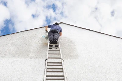 Peinture extérieure à Simeyrols — façades et ravalement